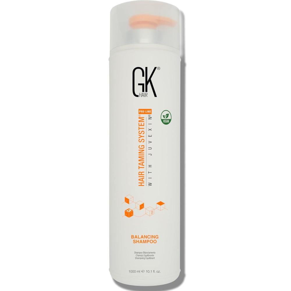 image:imageGK HAIR Balancing Shampoo Repairs Dry Damage For Oily Flaky Itchy Scalp Thinning Removes Impurities Deep Cleansing Natural Moisture Keratin Treatment Sulfate Parabem Free All Hair Types 338 OunceBalancing Shampoo 338 Fl Oz