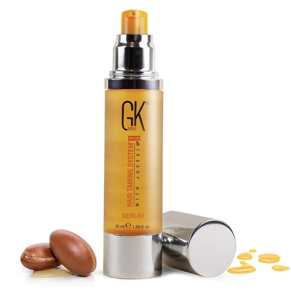 image:imageGK HAIR Global Keratin Argan Oil Serum 50ml For Women Hair Straightening And Smoothening Provides Instant Shine Softness Strength And Nourishment