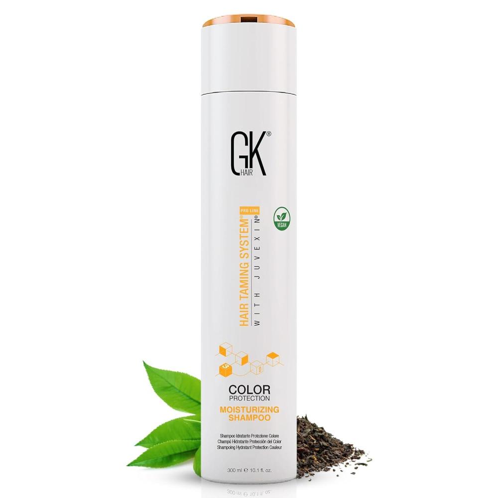 image:imageGK HAIR Moisturizing Shampoo for Color Treated Hair Sulfate amp Paraben Free Keratin Shampoo for Dry Damaged amp Frizzy Hair Hydrating Color Protection Formula 101 Fl Oz101 Fl Oz