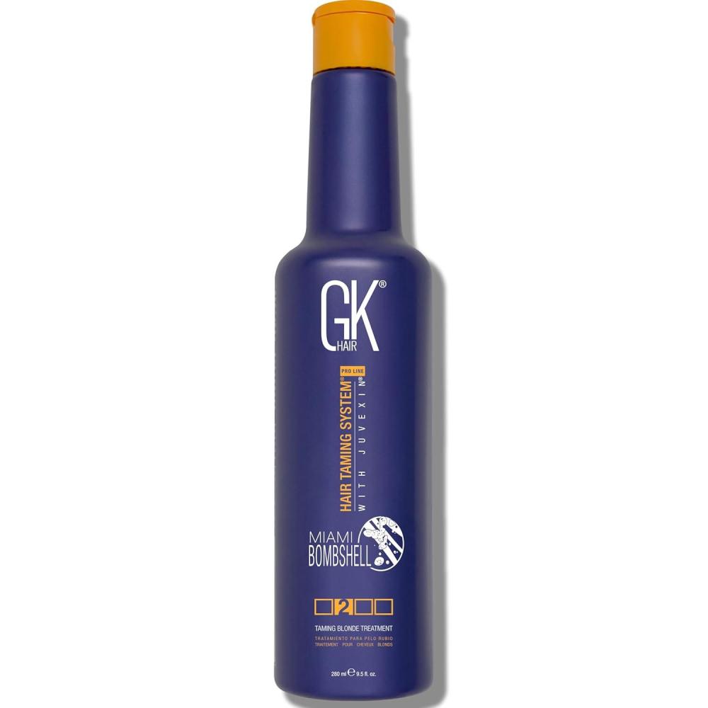 image:imageGK HAIR Silver Bombshell Purple Shampoo 95 Fl Oz280ml For Blonde Platinum Ash Silver amp Gray Hair Moisturizes Dry amp Damaged Removes Yellow Brassy Tones95 Fl Oz