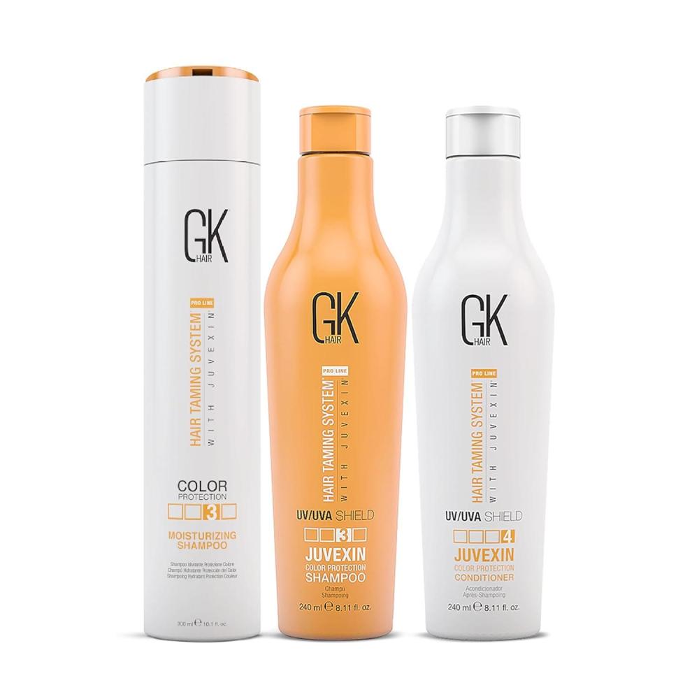image:imageGK Hair Keratin Color Shield amp Moisturizing Care Set Shampoo and Conditioner Duo for Ultimate Hair Protection and Hydration Sulfate and Paraben Free