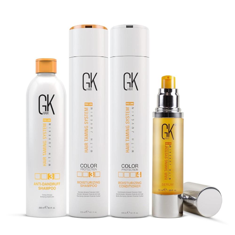 image:imageGK Hair Ultimate Revival Kit Moisturizing Dandruff Solution and Argan Oil Serum for Total Hair Health