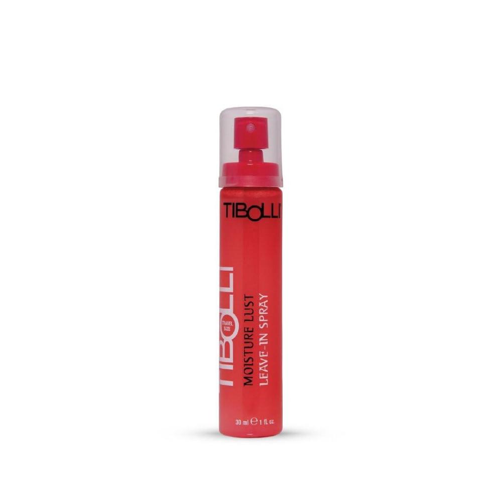 image:imageTIBOLLI Moisture Lust Hair Spray 30ml Detangles Adds Shine Eliminates Frizz PreStyling LeaveIn Spray for All Hair Types