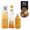 image:imageGK HAIR Global Keratin Goldens 83 Light Golden Blonde Hair Color Cream Tube 34 Fl Oz100ml  20 Volume Developer 5 Fl Oz150ml  Professional Permanent Long Lasting Toner DyeGoldens  83 Light Golden Blonde