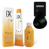 image:imageGK HAIR Global Keratin Mixtones Red Hair Color Cream Tube 34 Fl Oz100ml  20 Volume Developer 5 Fl Oz150ml  Professional Permanent Long Lasting Toner DyeMixtones  Green