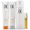 image:imageGK HAIR Global Keratin Moisturizing Shampoo and Conditioner 100ml Set  Leave in Conditioner Cream 130ml  Argon Oil Hair Serum 10ml For Frizz Control