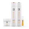 image:imageGK Hair Global Keratin Moisturizing Shampoo And Conditioner 300ml With Deep Conditioner Masque 200G And Free Argan Oil Serum 10ml For Dry Frizzy Damaged Hair  Sulfate And Paraben Free
