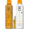 image:imageGK Hair Gold Shampoo and Conditioner Duo with Free Argan Oil Serum Contains Argan Oil Shea Butter Natural Oils for Hairs Moisturizing Shine and Protection