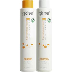GK HAIR – Balancing Shampoo and Conditioner Set for Oily Hair, Clarifying & Refreshing Formula with Gentle Fragrance, Sulfate-Free, 72-Hour Freshness, 33.8 Fl Oz – Ideal for daily use(10.1 Fl Oz)