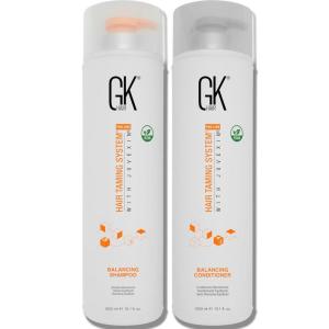 GK HAIR – Balancing Shampoo and Conditioner Set for Oily Hair, Clarifying & Refreshing Formula with Gentle Fragrance, Sulfate-Free, 72-Hour Freshness, 33.8 Fl Oz – Ideal for daily use(33.8 Fl Oz)