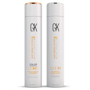 GK HAIR Balancing Conditioner and Moisturizing Shampoo (300ml) for Color Treated, Dry, Damaged, Curly, Frizzy, and Thinning Hair