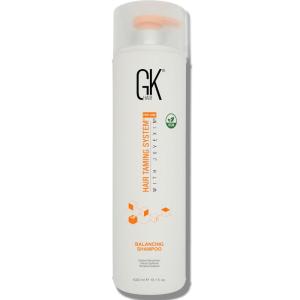 GK HAIR Balancing Shampoo Repairs Dry Damage For Oily Flaky Itchy Scalp Thinning Removes Impurities Deep Cleansing Natural Moisture Keratin Treatment Sulfate Parabem Free All Hair Types – 33.8 Ounce(Balancing Shampoo 33.8 Fl Oz)