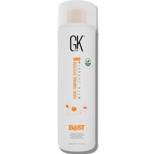 GK HAIR Global Keratin The Best ACAI (33.8 Fl Oz/1000ml) Smoothing Keratin Hair Treatment – Professional Brazilian Complex Blowout Straightening For Silky Smooth & Frizz Free Hair(1000ml)