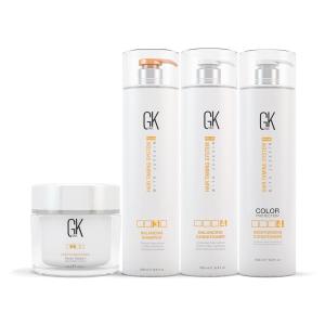 GK HAIR Global Keratin: Ultimate Hydration with Balancing Shampoo, Conditioner, Moisturizing Shampoo & Deep Conditioner Masque