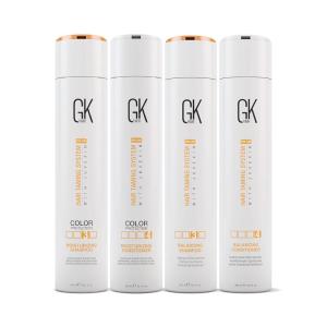 GK Hair Global Keratin Essential Bundle: Balancing & Moisturizing Shampoo and Conditioner Set (10.1 Fl Oz Each)