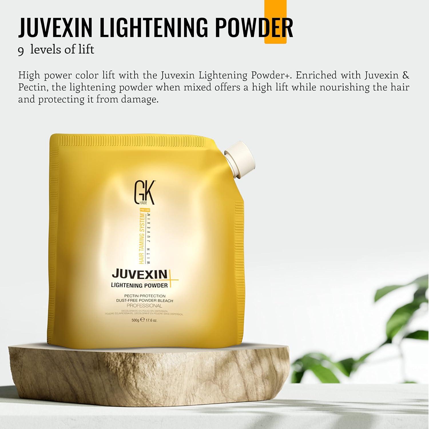 image:imageGK HAIR Global Keratin Lightening Powder 176 Fl Oz500g Pectin Protection Dust Free Powder Bleach Fast Acting Blue Base Prevents Loss of Moisture Provide Ideal Viscosity176 Fl Oz