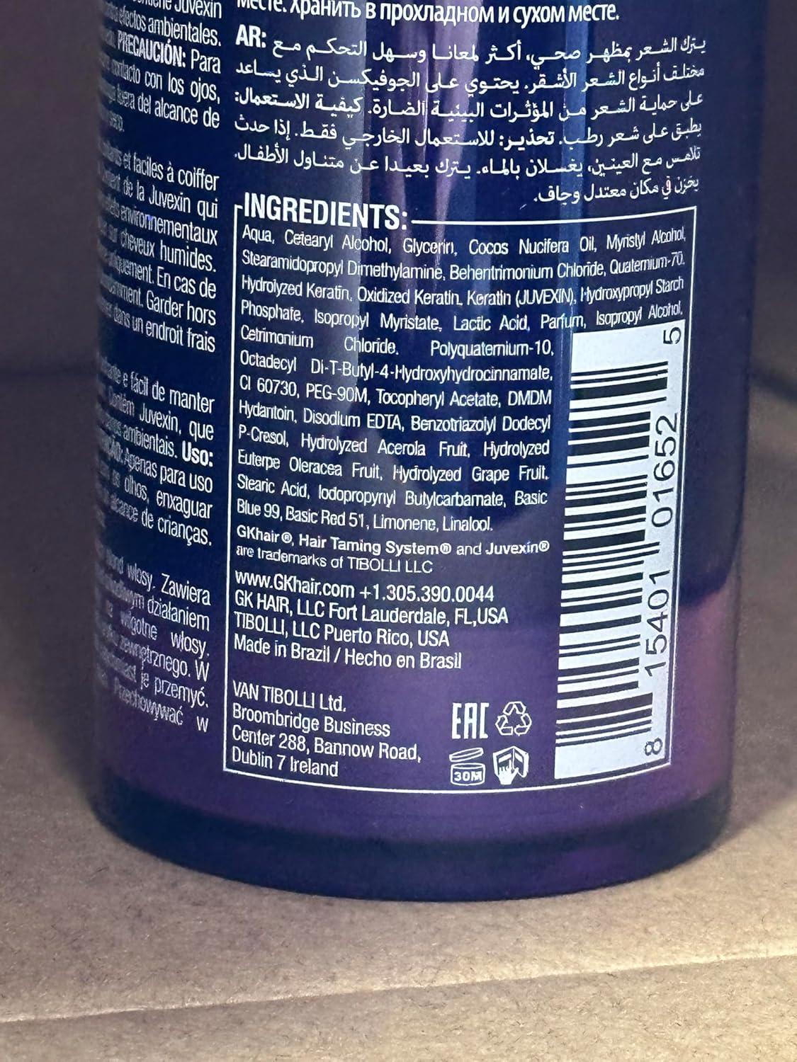 image:imageGK HAIR Global Keratin Silver Bombshell Shampoo 280ml and Leave In Bombshell Cream 100ml Set for Blonde hairs removes yellow brassy tone