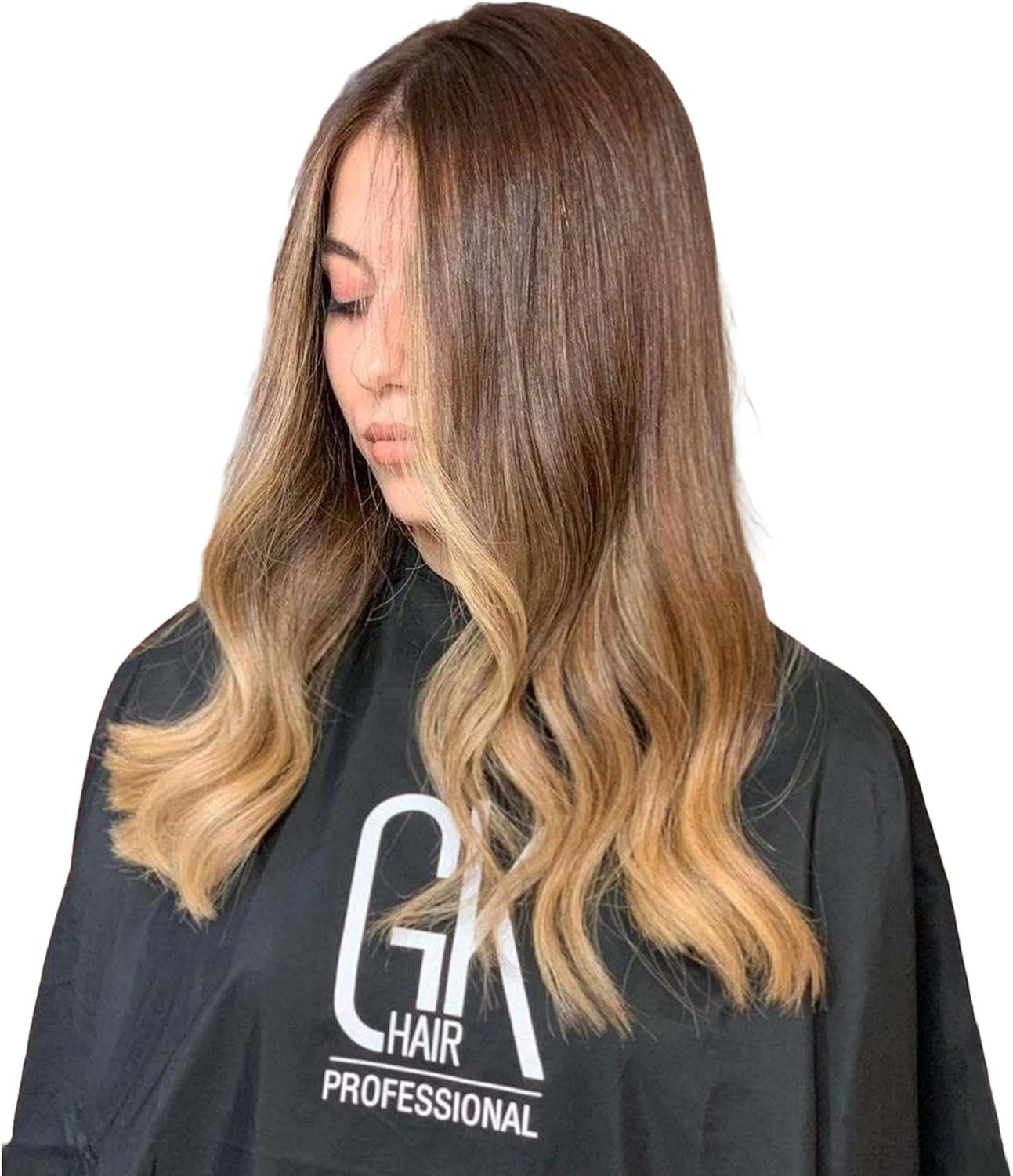 image:imageGK HAIR Professional Salon Cape Premium Waterproof Haircut amp Coloring Cape Reusable ChemicalProof SalonGrade for Stylists amp Clients