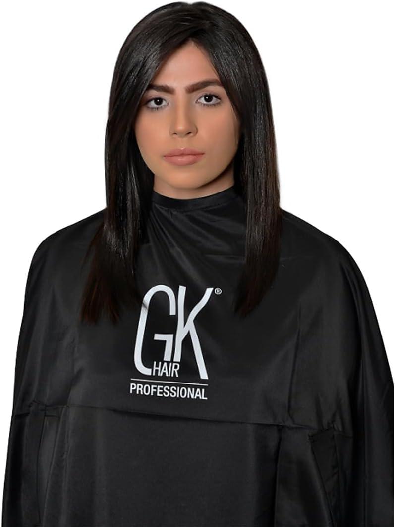 image:imageGK HAIR Professional Salon Cape Premium Waterproof Haircut amp Coloring Cape Reusable ChemicalProof SalonGrade for Stylists amp Clients