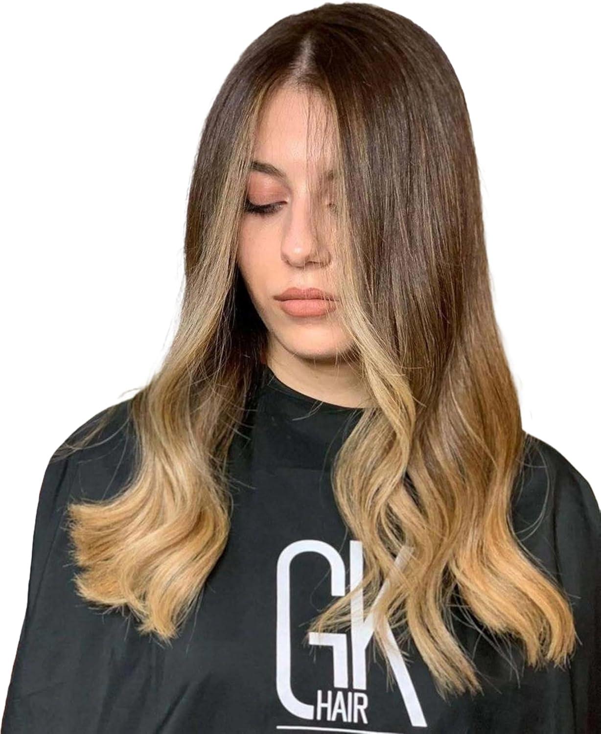 image:imageGK HAIR Professional Salon Cape Premium Waterproof Haircut amp Coloring Cape Reusable ChemicalProof SalonGrade for Stylists amp Clients