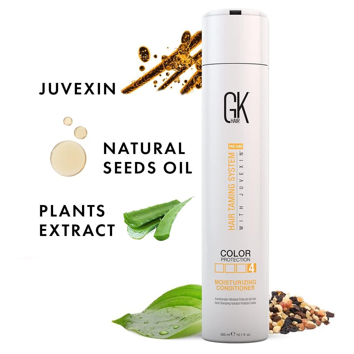 image:imageGK Hair Global Keratin Shampoo Travel Set Duo Moisturizing Shampoo 300ml with Serum 50ml