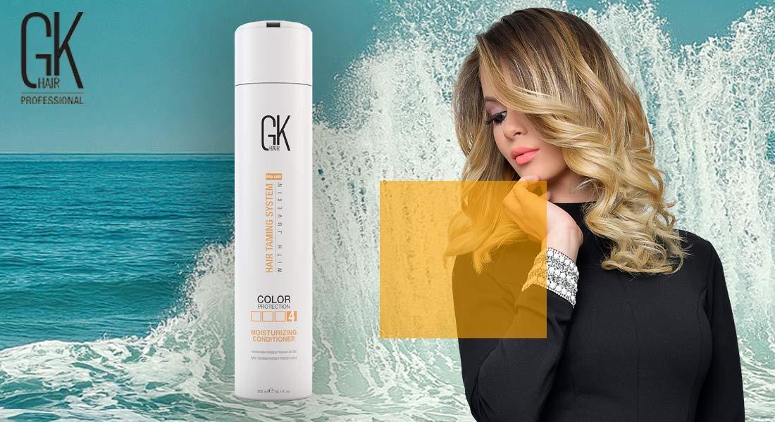 image:imageGlobal Keratin GK Hair Moisturizing Conditioner 101 floz300ml Silver Bombshell for Blonde and Gray Hair Removes Yellow Brassy Tones for Woman 280 ml95 oz