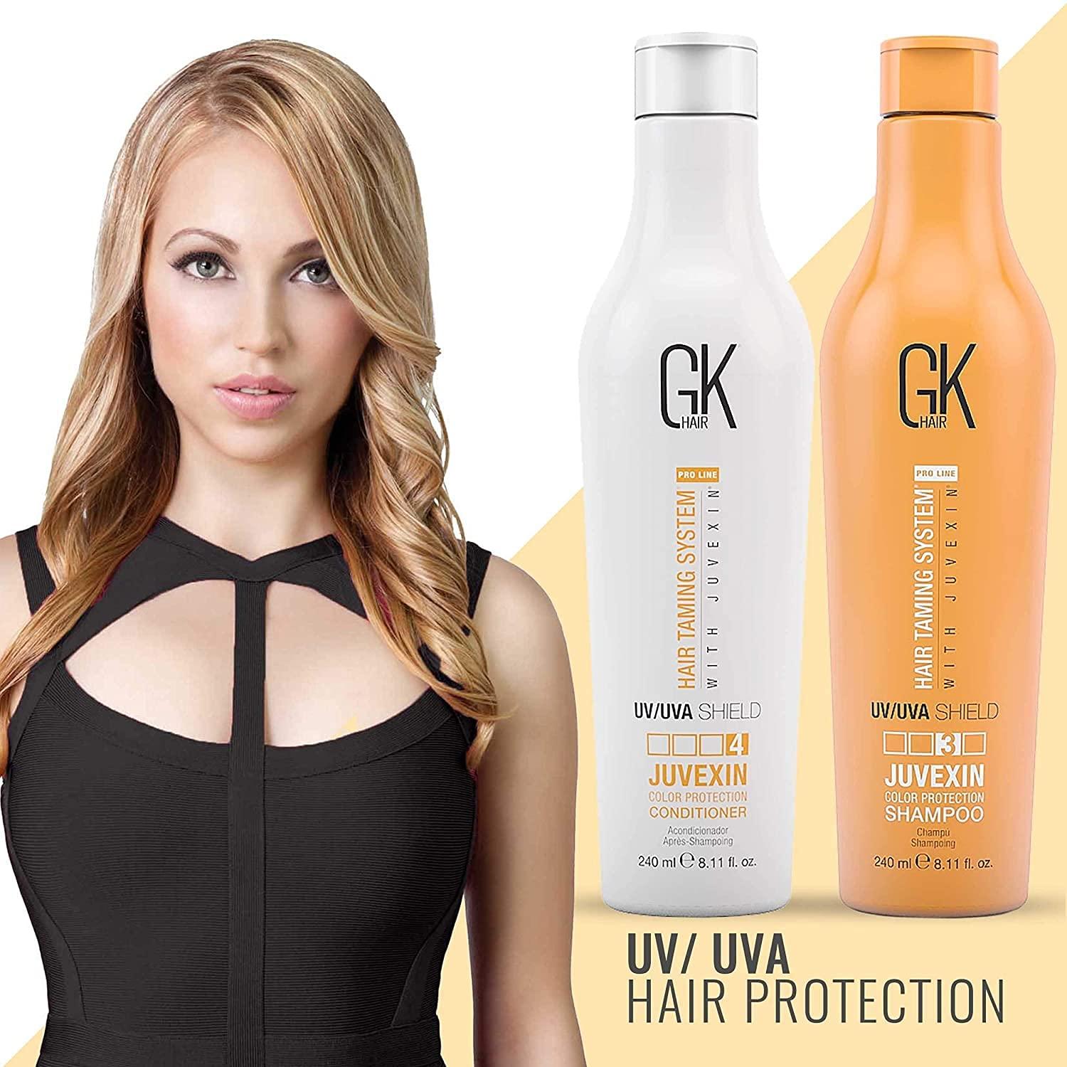 image:imageGK HAIR Global Keratin Colored Shield Shampoo and Conditioner Sets 480 ml
