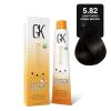 image:imageGK HAIR Color Cream 582 Light Moka Irise Brown  34 Oz  100 Grey Coverage Hair Color  Semi Demi or Permanent Results via Developer Choice  Salon Quality Hair Dye for Women amp Men